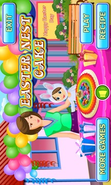 Easter Nest Cake Cooking游戲截圖1