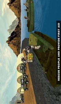 US Army Helicopter Rescue: Ambulance Driving Games游戲截圖2
