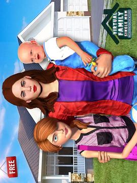 Virtual Family New Baby Single Mom Adventure游戲截圖1