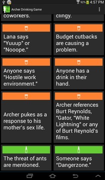 Archer Drinking Game游戲截圖3