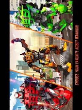 Flying Robot Bike : Futuristic Robot War游戲截圖1