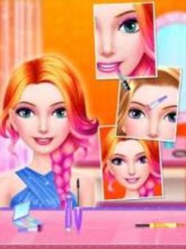 School Girl Hair Style Salon - Makeup & Dressup游戏截图4