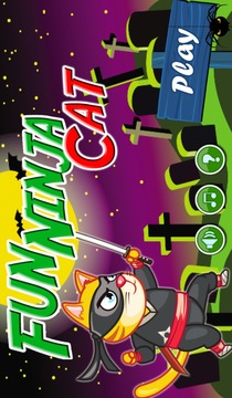 Fun Ninja Cat游戲截圖1