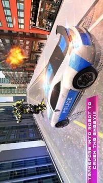 Russian Plane Robot Car Transform Mech Robot Wars游戲截圖1