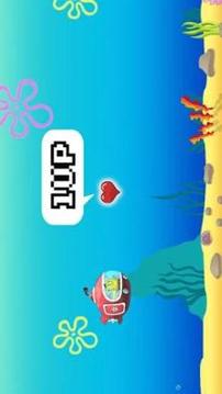 Sponge Submarine : Happy Dive Square Adventure游戲截圖1