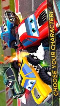 Cartoon Crash Cars Racing游戏截图1