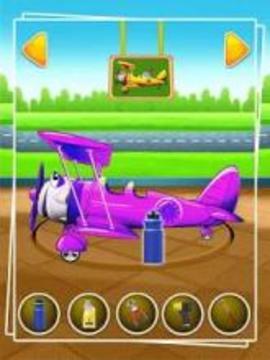 Dirty Plane Cleanup - Aircraft Washing & Repairing游戲截圖1