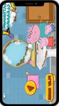 Pig Cleaning Bathroom游戏截图5