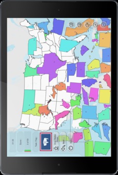 USA Map Puzzle Free游戲截圖5