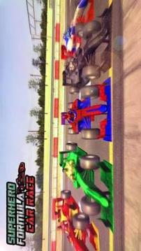 Top Speed Superhero Formula Car: Simulator Game游戲截圖4