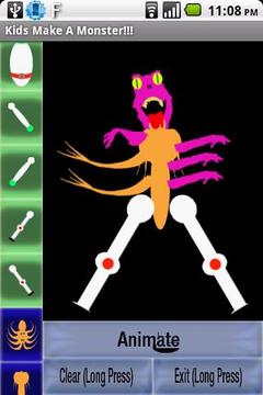 Kids Make A Monster Free游戲截圖2