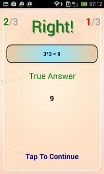 True or False math game游戲截圖3