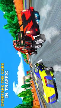 Superheroes Traffic Riders Pro 2018游戲截圖1