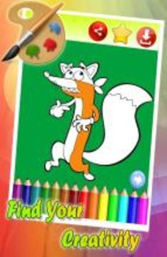 Coloring Book For Dora And Bots游戲截圖4