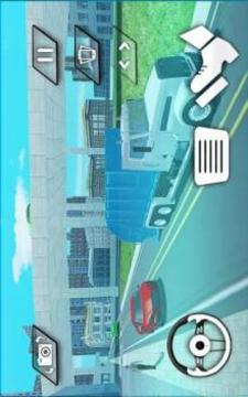 City Garbage Cleaner Truck Sim: Urban Trash Truck游戲截圖4