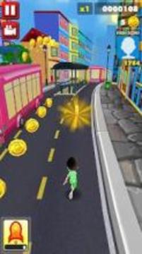 Subway Bus & Train Surf Skate Runner游戲截圖4