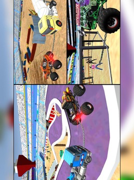 Extreme Monster Truck Stunt Parking Driving School游戲截圖4