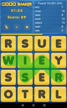 Word Shaker Free游戲截圖3