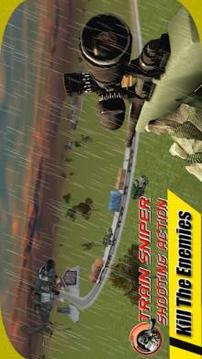 Train Sniper Shooting Action Game游戲截圖2