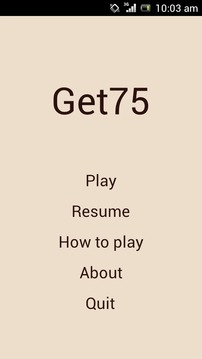 Get 75游戲截圖1