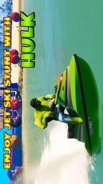 Superhero Stunt Car: Super Biker & Extreme Jetski游戲截圖1