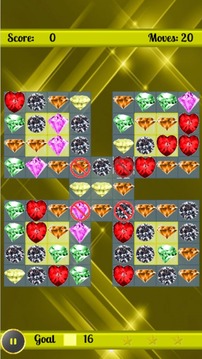 Jewels Diamond Match游戲截圖3