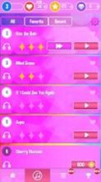Pink Piano Tiles: KPOP游戲截圖5