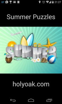 Summer Puzzles游戲截圖1