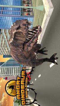 Wild Dinosaur Simulator City Attack游戲截圖1