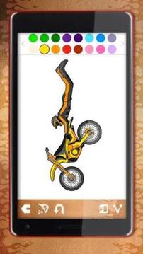 Motorcycles Coloring Pages游戲截圖2