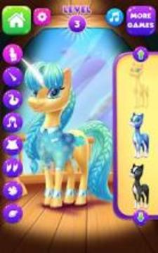 Magical Unicorn Candy World游戲截圖1