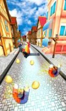 Angry Rooster Run II – Wild Rooster Endless Run 3D游戲截圖3