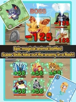 彩虹魔法動(dòng)物園：大進(jìn)擊游戲截圖2
