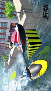 Chained Jet Ski: Top Power Boat Water Racing Games游戲截圖1