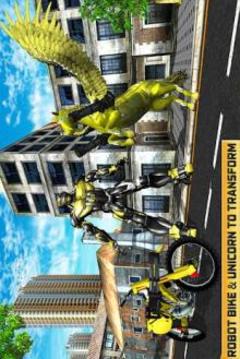 US Robotic Unicorn Transform Bike Game游戲截圖4