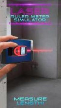 Laser Ruler Meter Simulator游戲截圖1