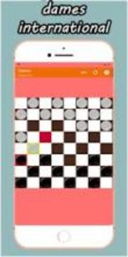 International Checkers Game游戲截圖1