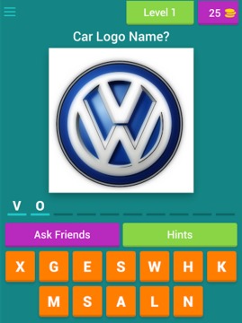 Mega Car Logo Quiz游戲截圖4