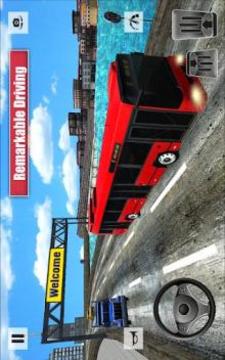 City Coach Bus Parking Drive游戲截圖3
