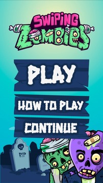 Swiping Zombies游戲截圖2