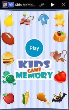 Memory Game for Kids - Animals游戏截图1