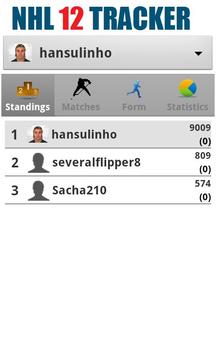 NHL 12 Tracker游戲截圖1