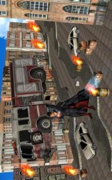 Amazing Flying Superhero: City Rescue Mission游戲截圖3