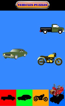 Toddler Vehicles Puzzles游戲截圖4
