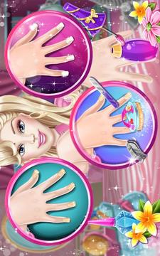 Pink Girl Nails Spa游戲截圖5