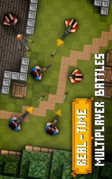 Pixels vs Blocks: Online PvP游戲截圖1