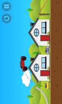 Red Monster Truck FREE游戲截圖2