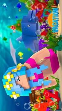 Mermaid tail MOD for Minecraft PE Mods free游戏截图1
