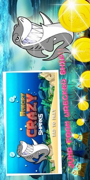 Hungry Crazy Shark游戲截圖2