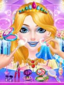 Ice Princess Wedding - Makeup Salon Game For Girls游戲截圖2